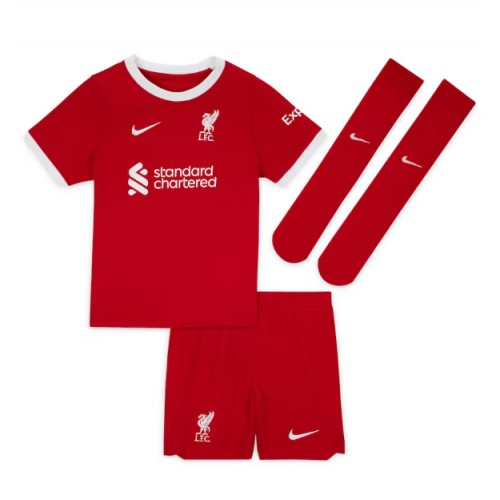 Liverpool Roberto Firmino #9 Hjemmedraktsett Barn 2023-24 Kortermet (+ Korte bukser) Liverpool Roberto Firmino #9 Hjemmedraktsett Barn 2023-24 Kortermet (+ Korte bukser)